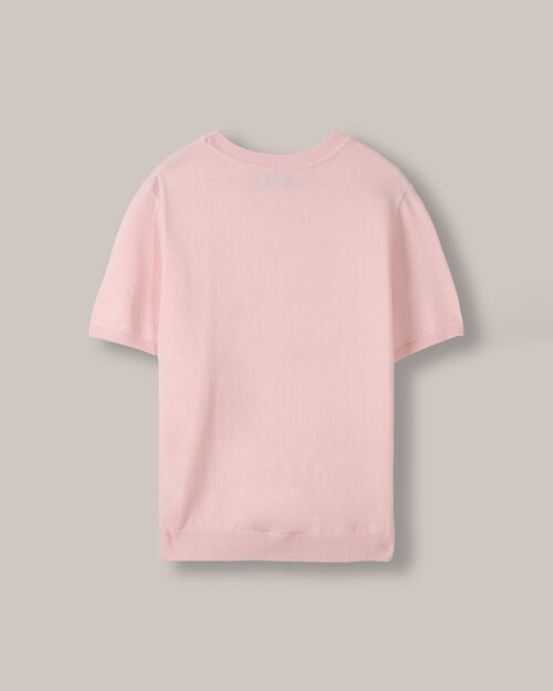 Top Rosa B&aacute;sico Punto